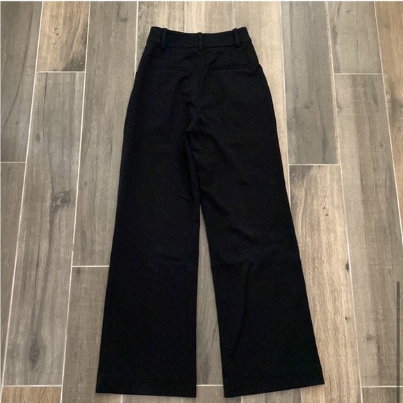 NEW Favorite Daughter The Favorite Pants Black High Waist Wide Leg Size 14 - Picture 8 of 11